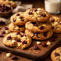 White Chocolate Chip Cranberry Cookies
