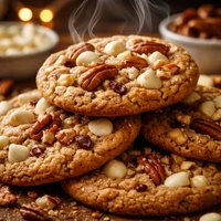 White Chocolate Chip Pecan Cookies