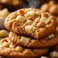 White Chocolate Chunk Macadamia Cookies