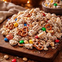 White Chocolate Coated Party Mix