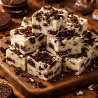 White Chocolate Cookies N Cream Fudge