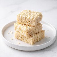 White Chocolate Krispies Treats