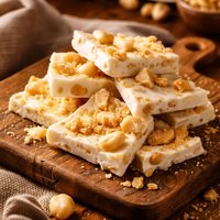 White Chocolate Macadamia Nut Bark