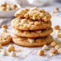 White Chocolate Macadamia Nut Chews