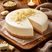 White Chocolate Mousse Mirror Cake