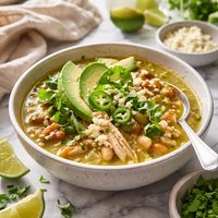 White Crock Pot Chili with Tomatillo