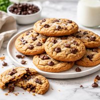 White Drop Cookies Sour Milk Chocolate Chip Cookies