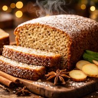 White Gingerbread Tea Cake