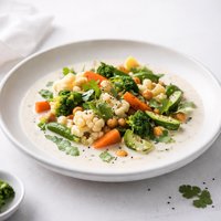 White Mixed Vegetable Curry