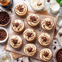 White Russian Cupcakes