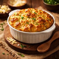 White Trash Cheese Souffle