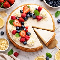 White Velvet Cheesecake