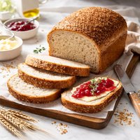 White Wheat Bran Bread