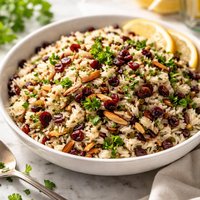 White Wild Rice Pilaf