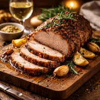 White Wine Marinated Pork Roast