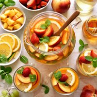 White Wine Peach Sangria