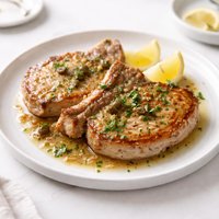 White Wine Pork Chops