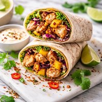 Whole Foods Jamaican Jerk Chicken Wrap