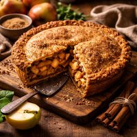 Whole Grain Apple Pie