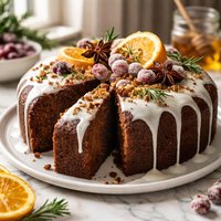 Whole Grain Gingerbread Cake