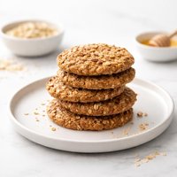 Whole Grain Steel Cut Oatmeal Cookies