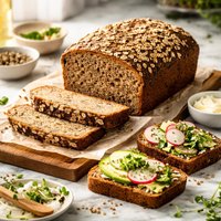 Whole Grain Swedish Rye Bread