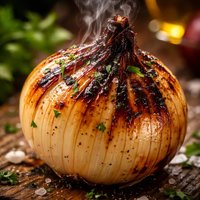 Whole Grilled Onion