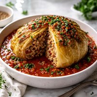 Whole Stuffed Cabbage