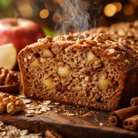 Whole Wheat Apple Nut Bread