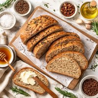 Whole Wheat Bread with Caraway and Anise