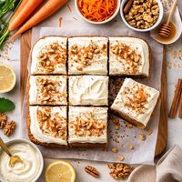 Whole Wheat Carrot Cake with Cream Cheese Frosting