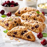 Whole Wheat Cherry Scones