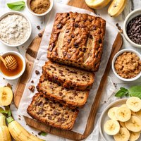 Whole Wheat Chocolate Chip Banana Bread