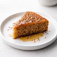Whole Wheat Cornbread with Flax Syrup