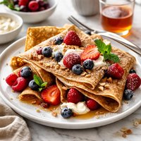 Whole Wheat Crepes