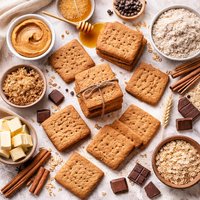 Whole Wheat Graham Cracker Cookies