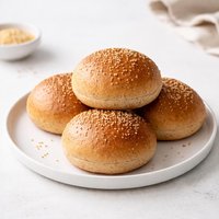 Whole Wheat Hamburger Buns