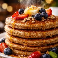 Whole Wheat Oatmeal Pancakes Gourmet Magazine