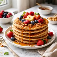 Whole Wheat Oven Pancakes