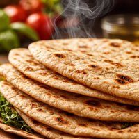 Whole Wheat Piadinas or Italian Flat Bread