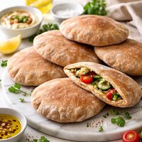 Whole Wheat Pitas