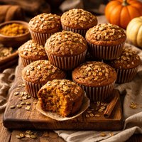 Whole Wheat Pumpkin Muffins