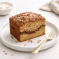 Whole Wheat Sour Cream Coffee Cake