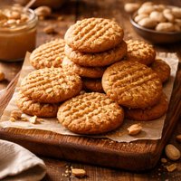 Wholesome Peanut Butter Cookies