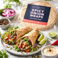 Wicklewoods Spicy Onion Wraps Gluten Free