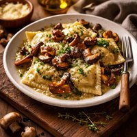 Wild Mushroom Ravioli