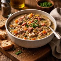 Wild Rice and Ham Soup Lower Fat