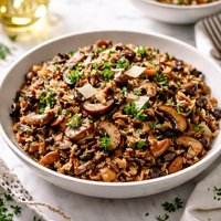 Wild Rice and Mushrooms