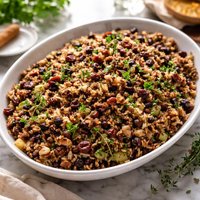 Wild Rice and Sausage Stuffing