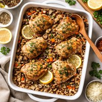 Wild Rice Baked Chicken